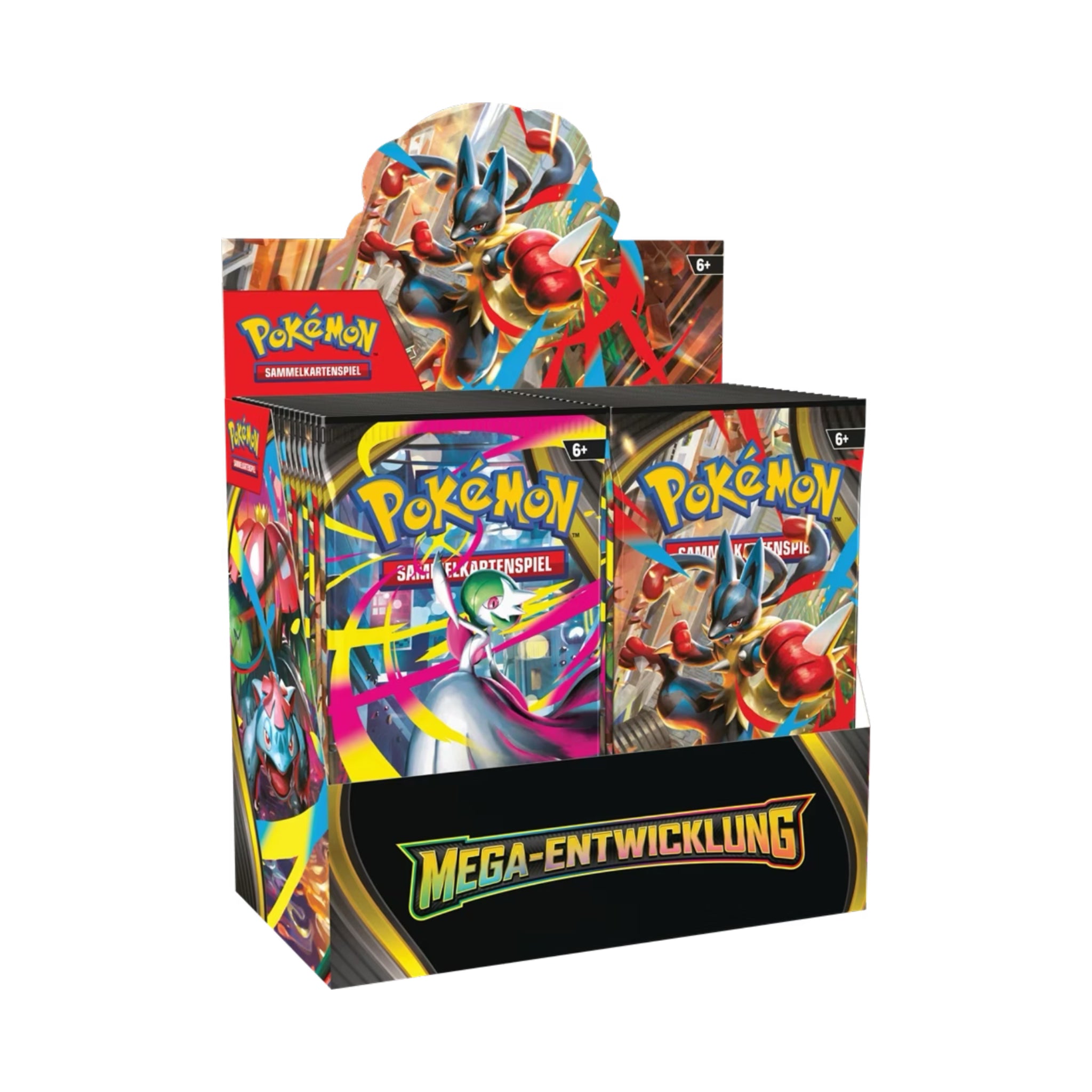 Pokémon Mega Entwicklung Booster Display - DE