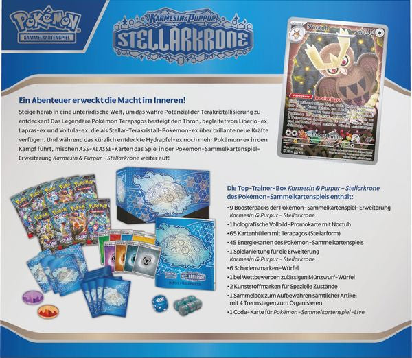 Pokémon - Stellarkrone Top Trainer Box (TTB) - DE - SparkLeaf TCG