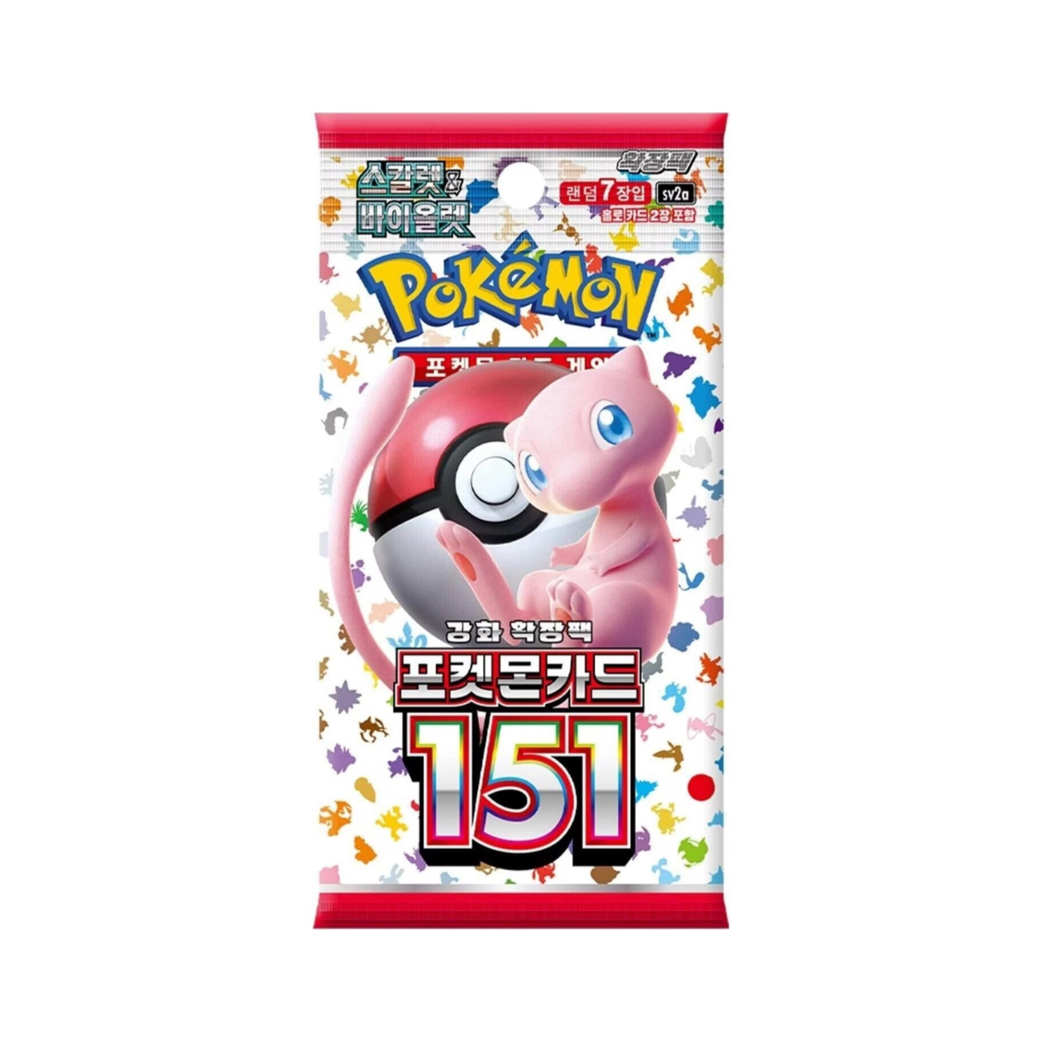 Pokémon 151 Booster Display Korean