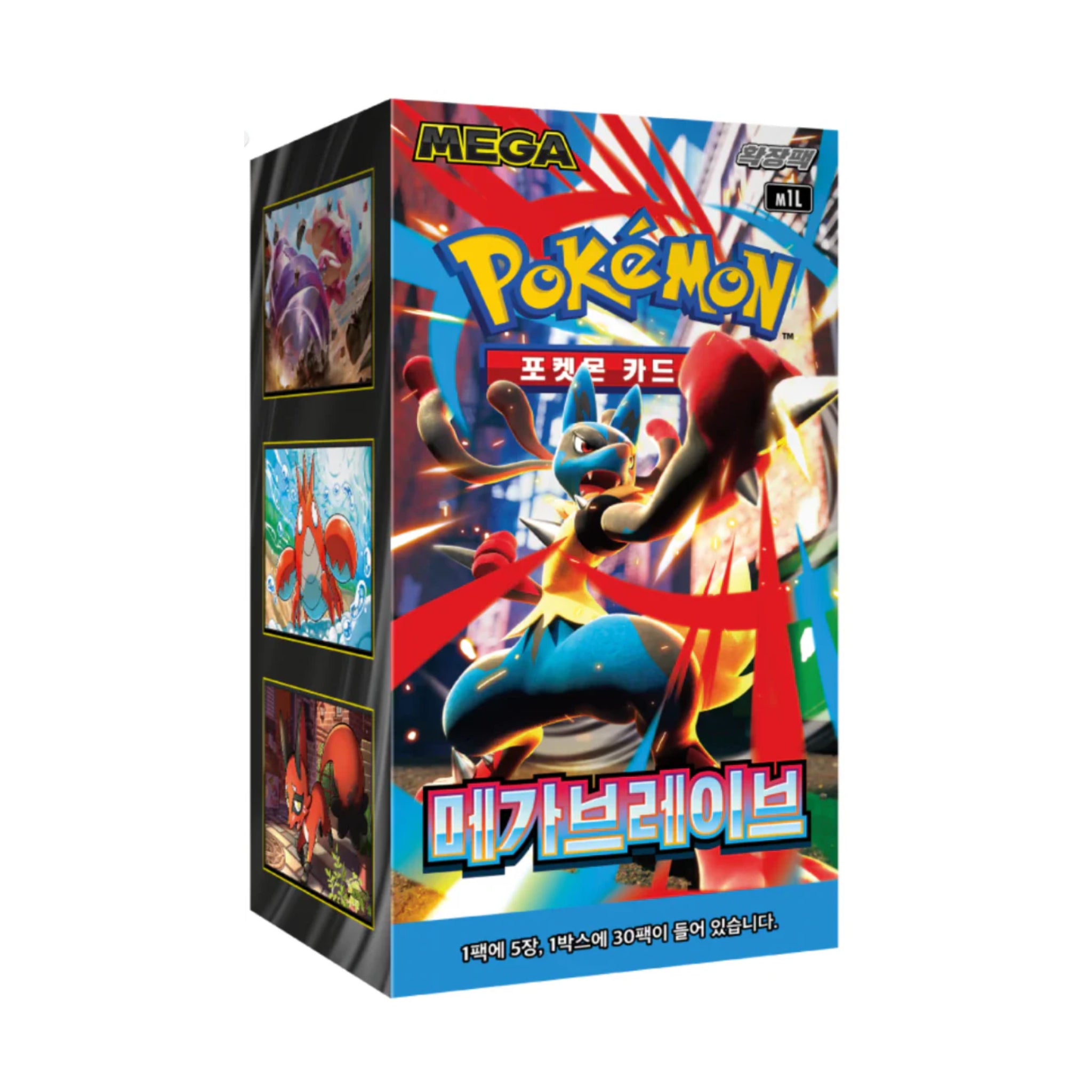 Pokémon Mega Brave Booster Display Korean
