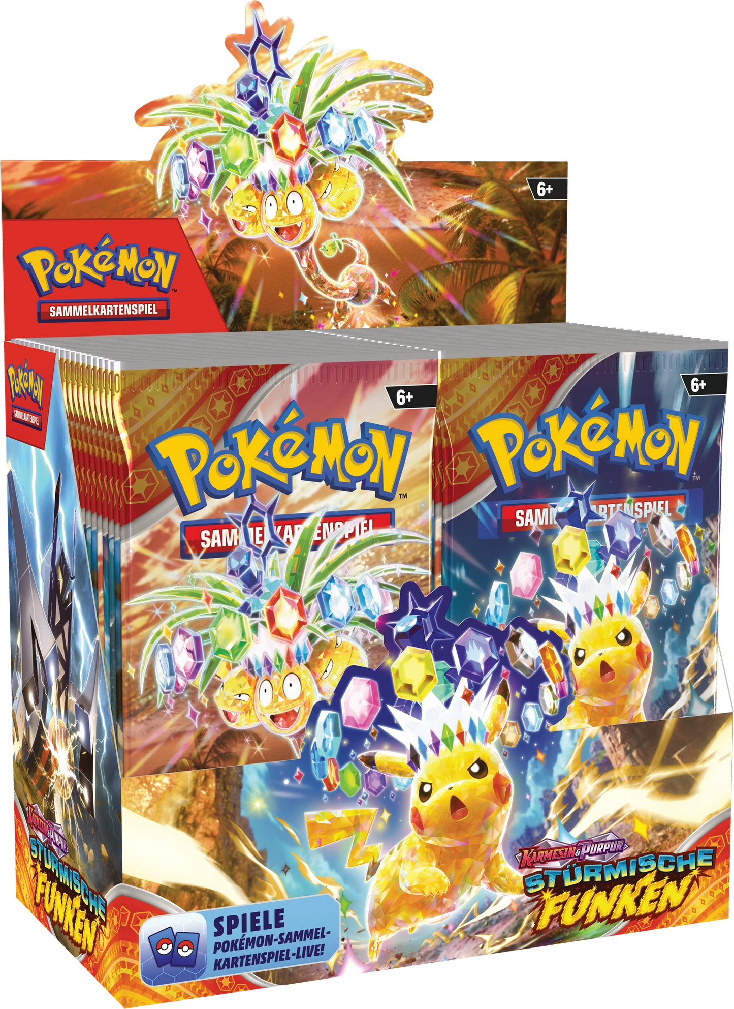 [Pre-Order] Pokémon - Stürmische Funken Booster Display - DE - SparkLeaf TCG