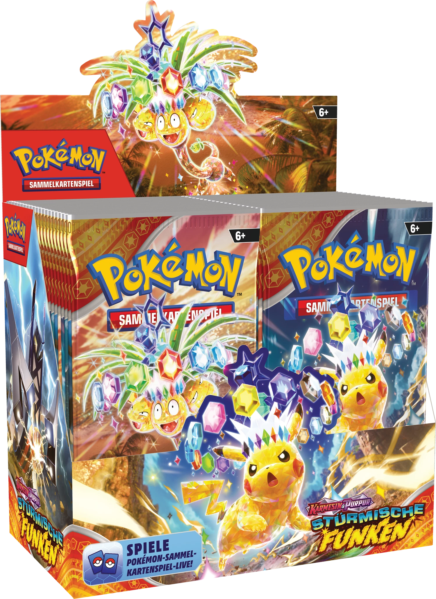 [Pre-Order] Pokémon - Stürmische Funken Booster Display - DE - SparkLeaf TCG