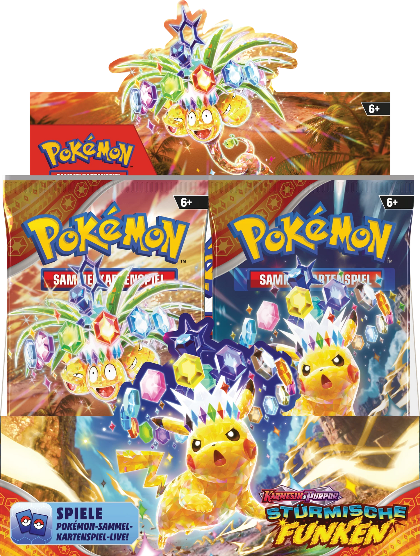 [Pre-Order] Pokémon - Stürmische Funken Booster Display - DE - SparkLeaf TCG