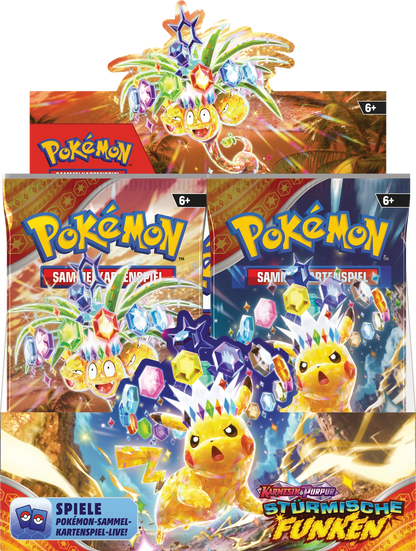 [Pre-Order] Pokémon - Stürmische Funken Booster Display - DE - SparkLeaf TCG