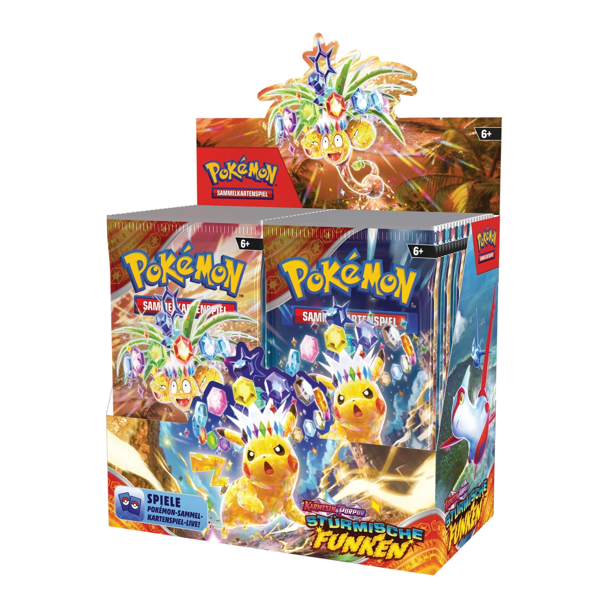 [Pre-Order] Pokémon - Stürmische Funken Booster Display - DE - SparkLeaf TCG