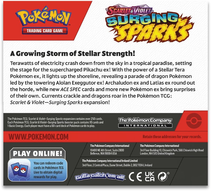 Pokémon - Surging Sparks Booster Display - EN - SparkLeaf TCG