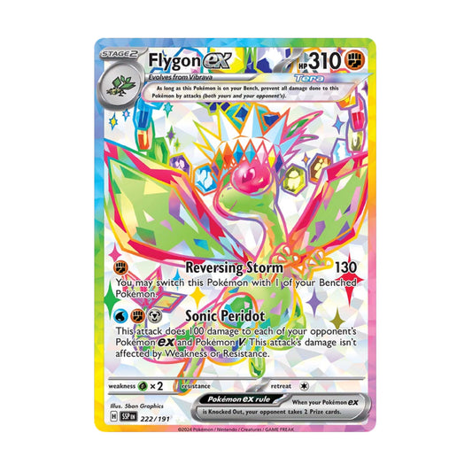 Flygon ex 222/191 Surging Sparks SR - SparkLeaf TCG