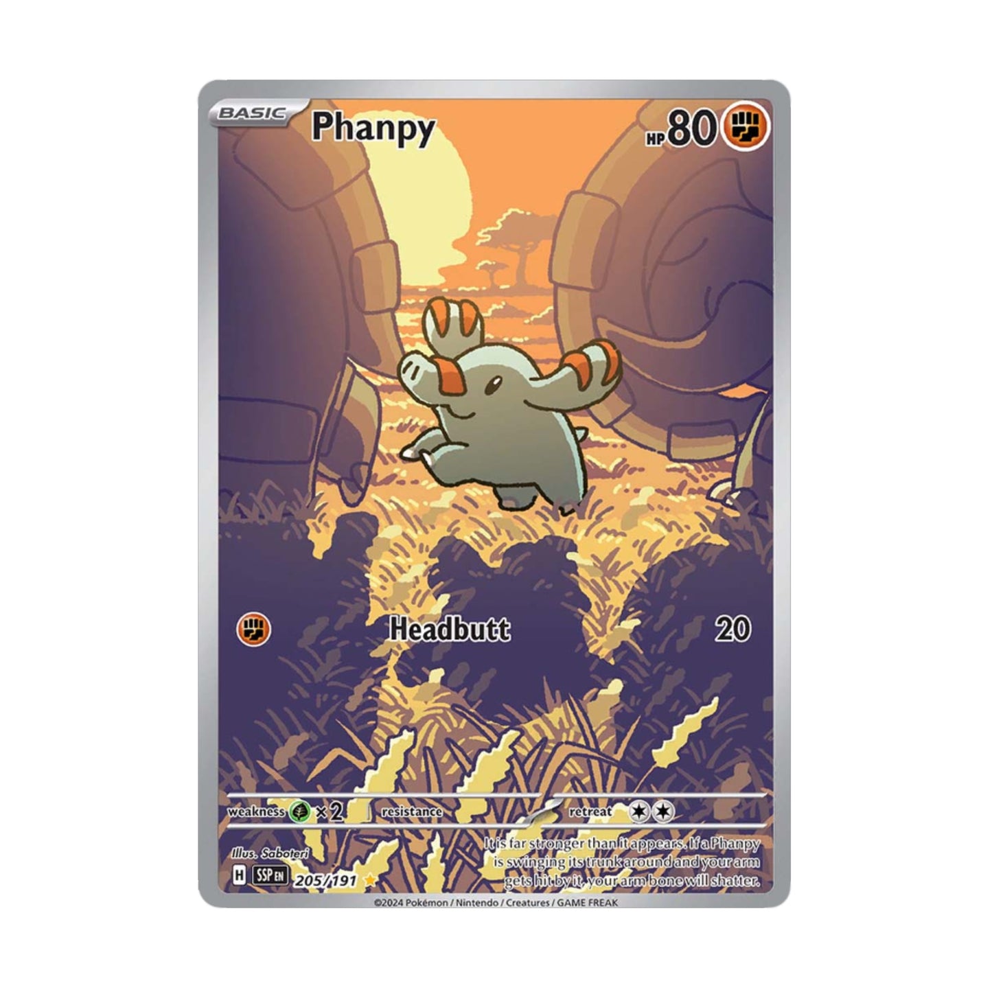 Phanpy 205/191 Surging Sparks AR - SparkLeaf TCG