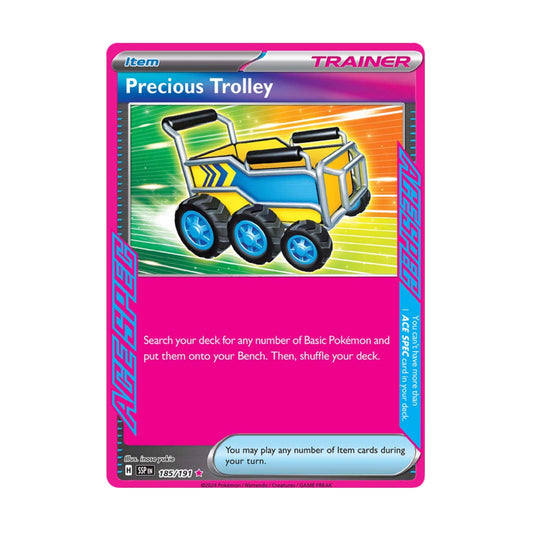 Precious Trolley 185/191 Surging Sparks Ace Spec - SparkLeaf TCG