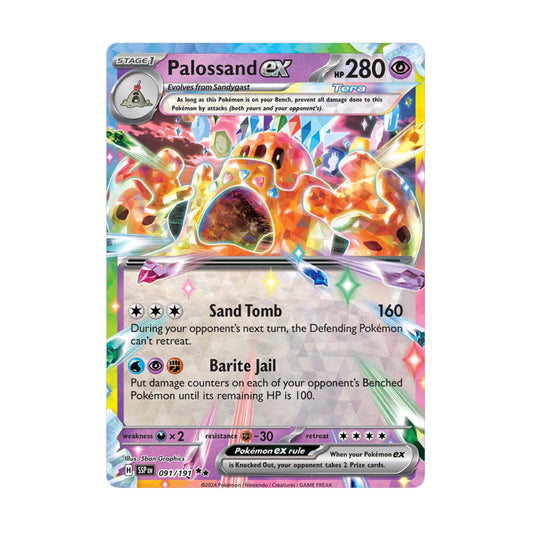 Palossand ex 091/191 Surging Sparks - SparkLeaf TCG