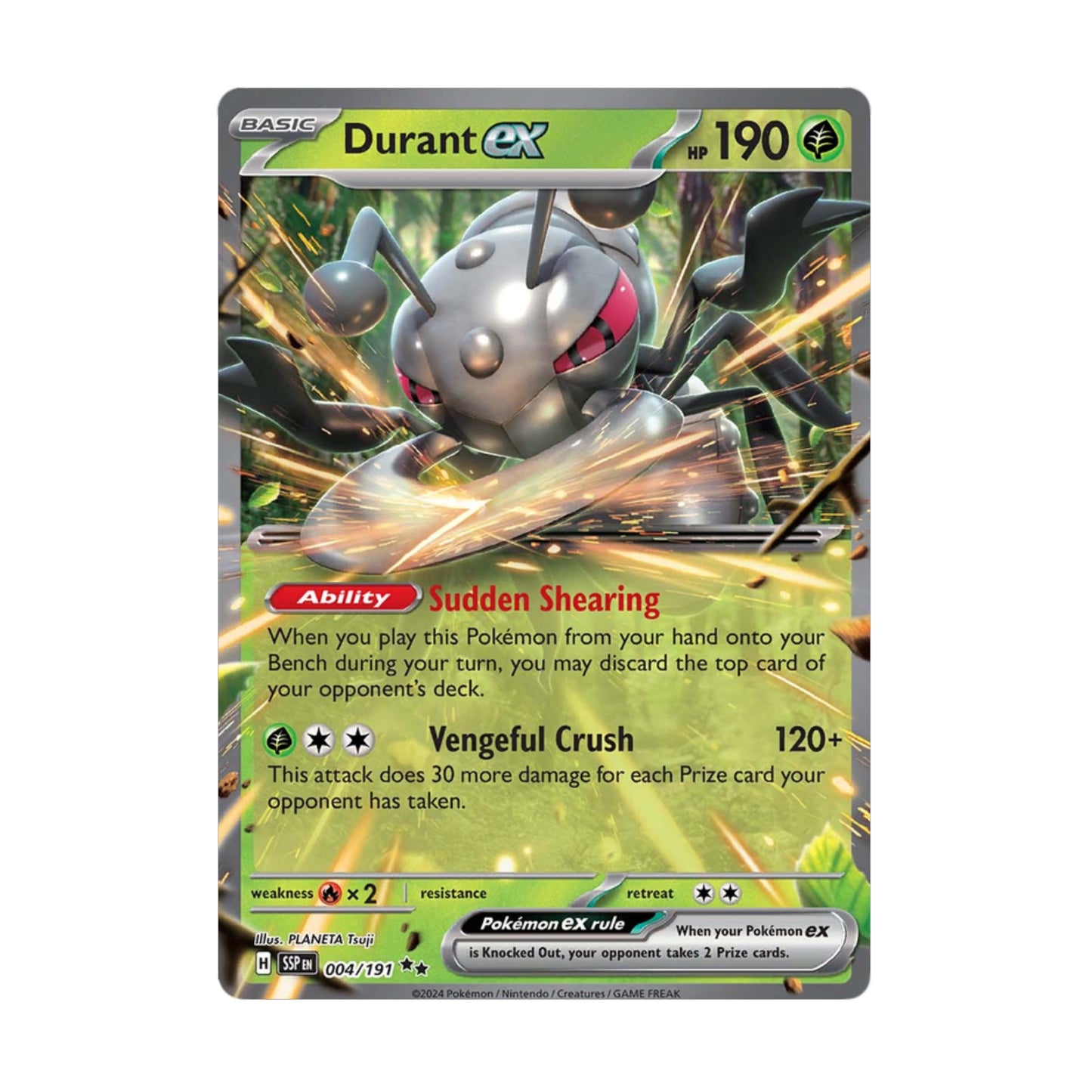 Durant ex 004/191 Surging Sparks - SparkLeaf TCG