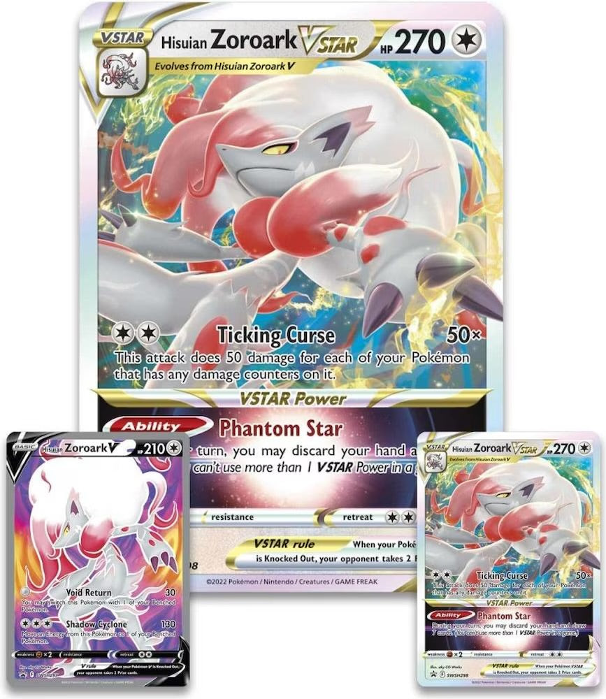 Pokémon - Hisuian Zoroark Vstar Premium Collection - EN - SparkLeaf TCG