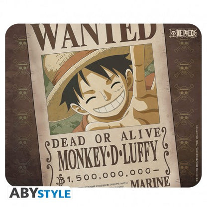 [Pre-Order] One Piece Mousepad - Wanted Luffy - SparkLeaf TCG