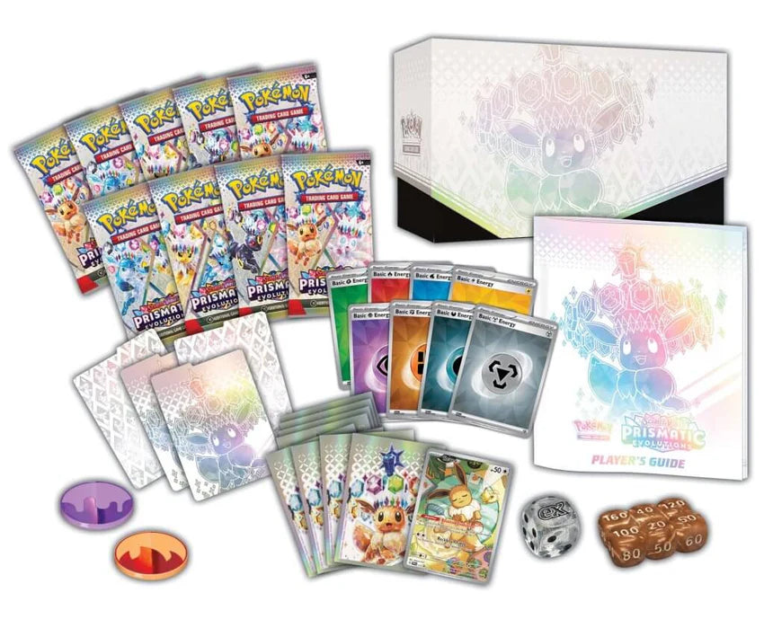 [Pre-Order] Pokémon - Prismatic Evolutions Elite Trainer Box (ETB) - EN - SparkLeaf TCG