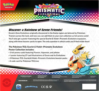 [Pre-Order] Pokémon - Prismatic Evolutions Poster Collection - EN - SparkLeaf TCG