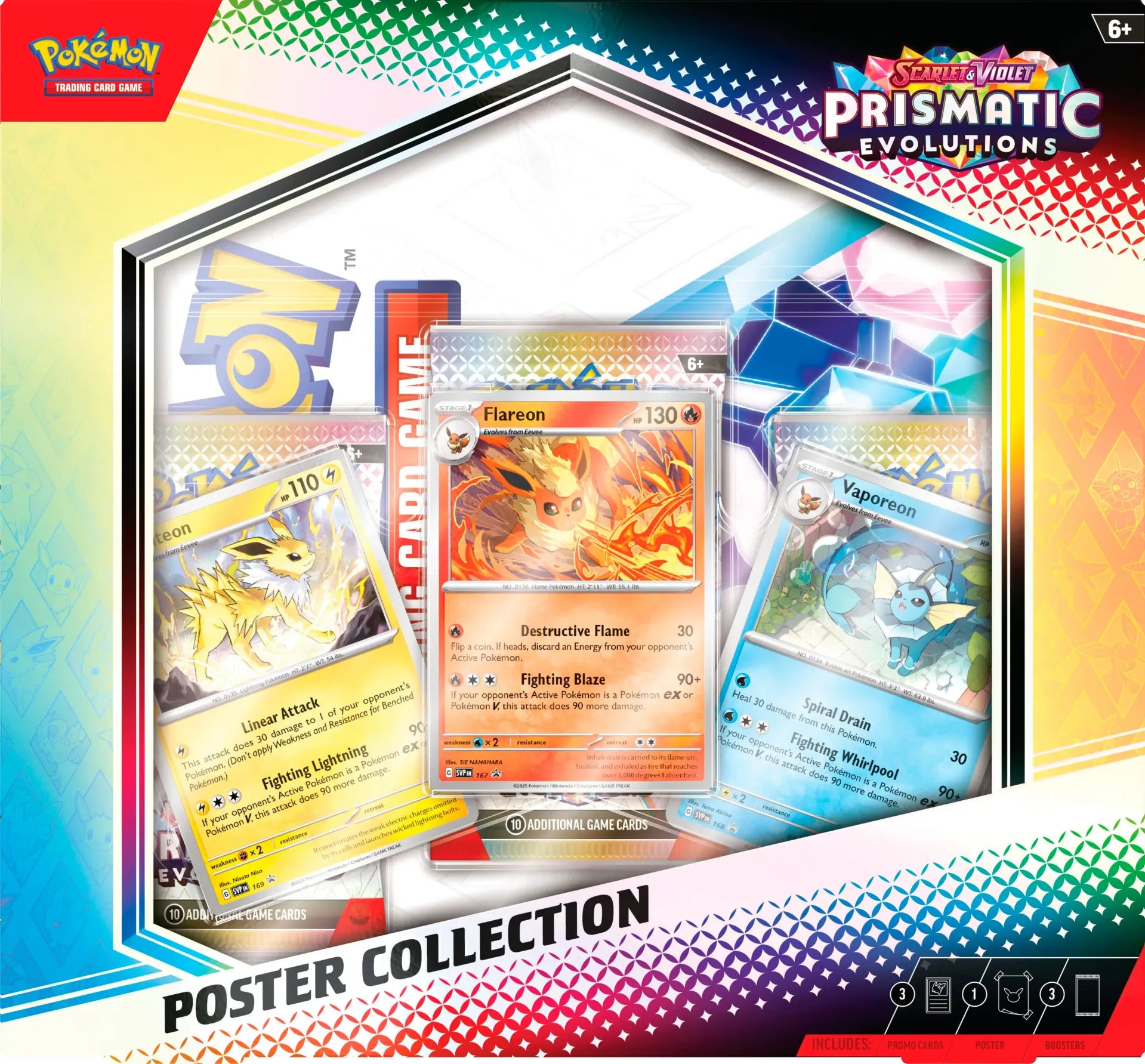 [Pre-Order] Pokémon - Prismatic Evolutions Poster Collection - EN - SparkLeaf TCG