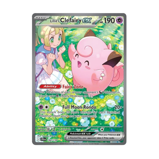 Lillie's Clefairy ex 184/159 Journey Together SAR