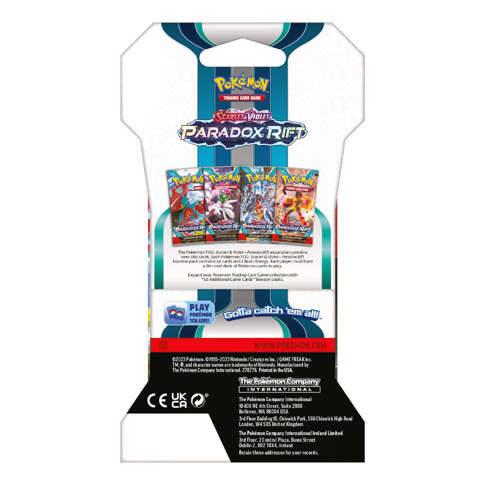 Pokémon - Paradox Rift Booster Pack - EN - SparkLeaf TCG