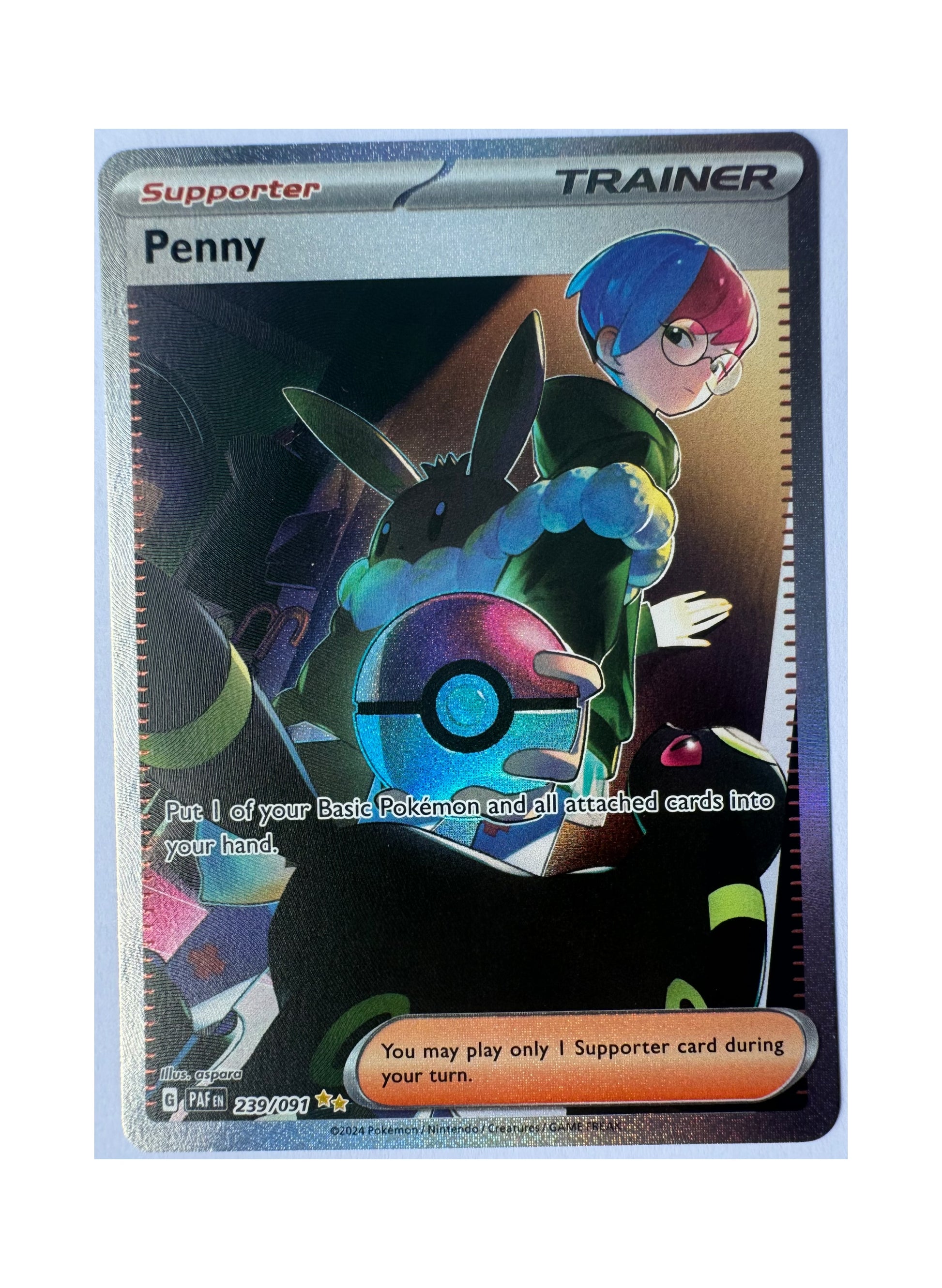 Penny 239/091 Paldean Fates SAR - SparkLeaf TCG