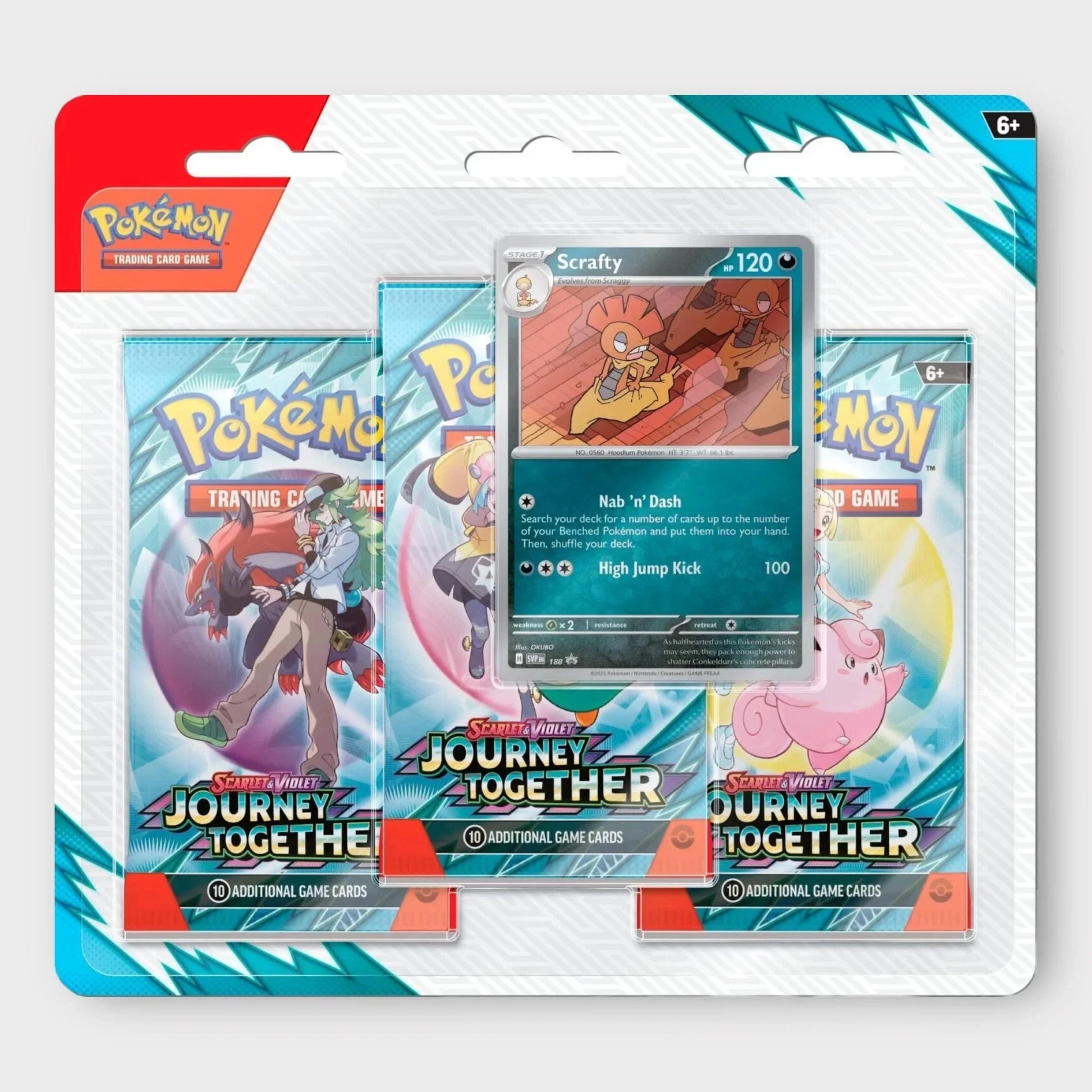 Pokemon - Journey Together Three-Pack Blister - EN