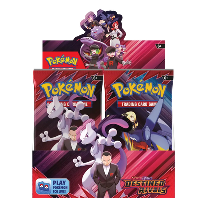 Pokemon Destined Rivals Booster Display
