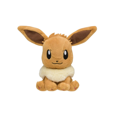 Pokemon Eevee Plushy #133 - Sitting Cuties - SparkLeaf TCG