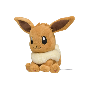 Pokemon Eevee Plushy #133 - Sitting Cuties - SparkLeaf TCG