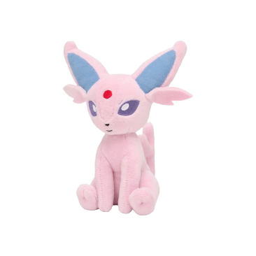 Pokemon Espeon Plushy #196 - Sitting Cuties - SparkLeaf TCG