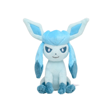 Pokemon Glaceon Plushy #471 - Sitting Cuties - SparkLeaf TCG