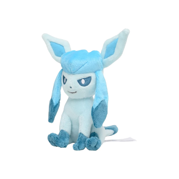 Pokemon Glaceon Plushy #471 - Sitting Cuties - SparkLeaf TCG