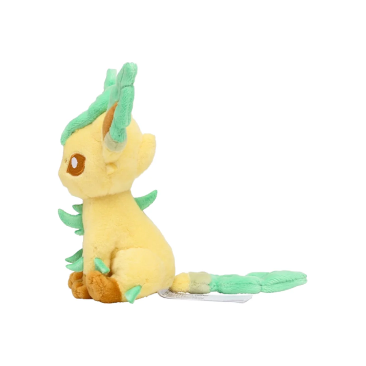 Pokemon Leafeon Plushy #470 - Sitting Cuties - SparkLeaf TCG