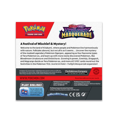 Pokémon - Twilight Masquerade Booster Display - EN - SparkLeaf TCG