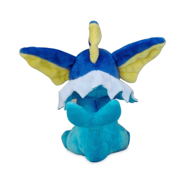 Pokemon Vaporeon Plushy #134 - Sitting Cuties - SparkLeaf TCG