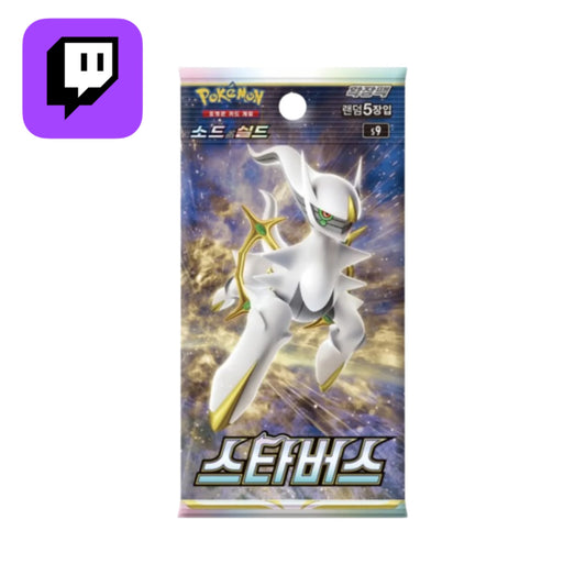 Twitch Stream: Pokémon Star Birth Booster Korean
