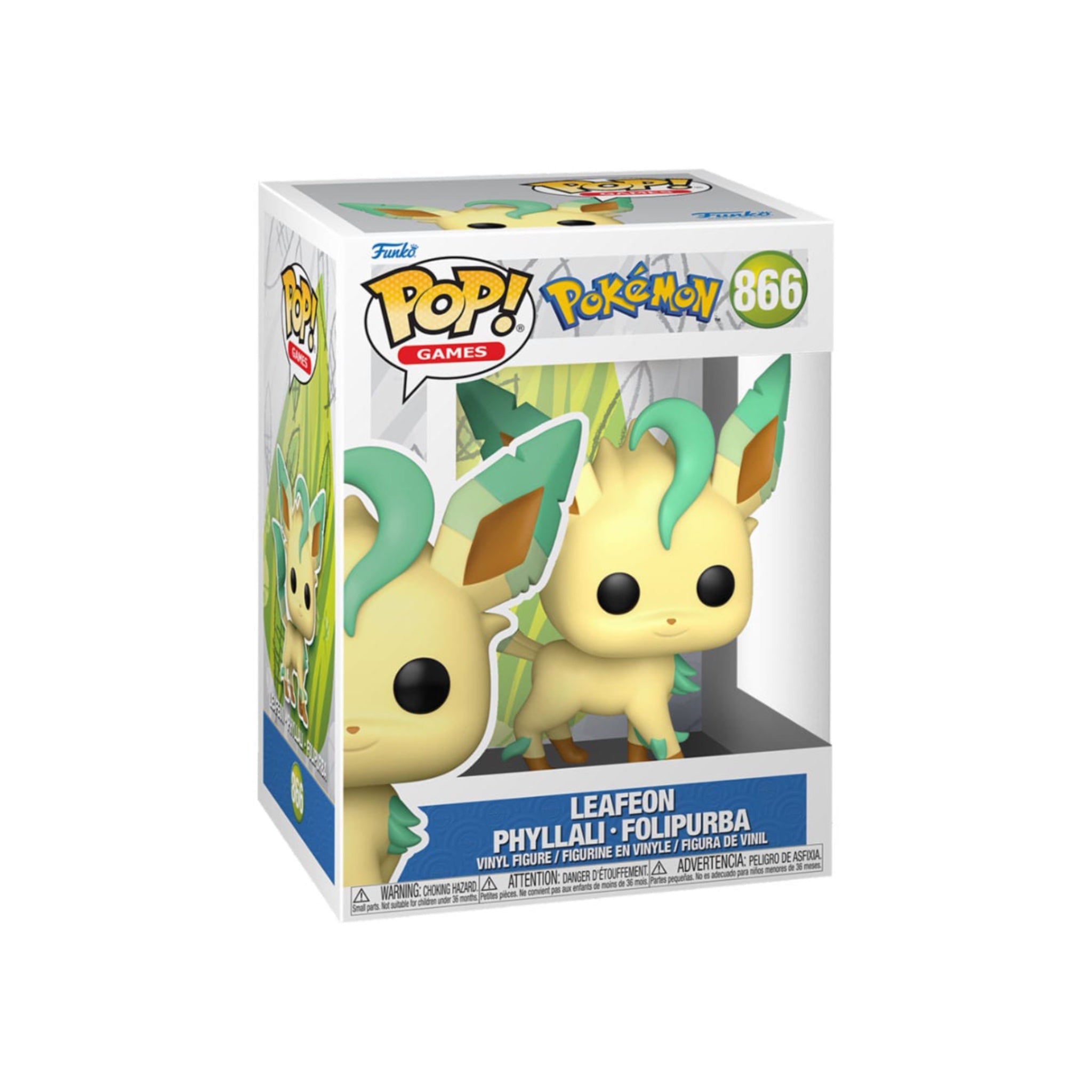 Funko POP! Pokémon Leafeon (866) - SparkLeaf TCG