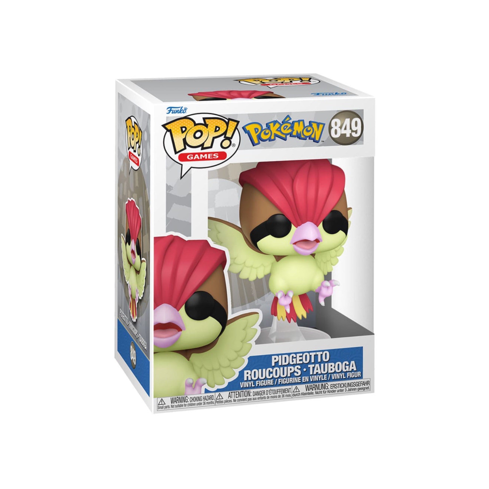 Funko POP! Pokémon Pidgeotto (849) - SparkLeaf TCG