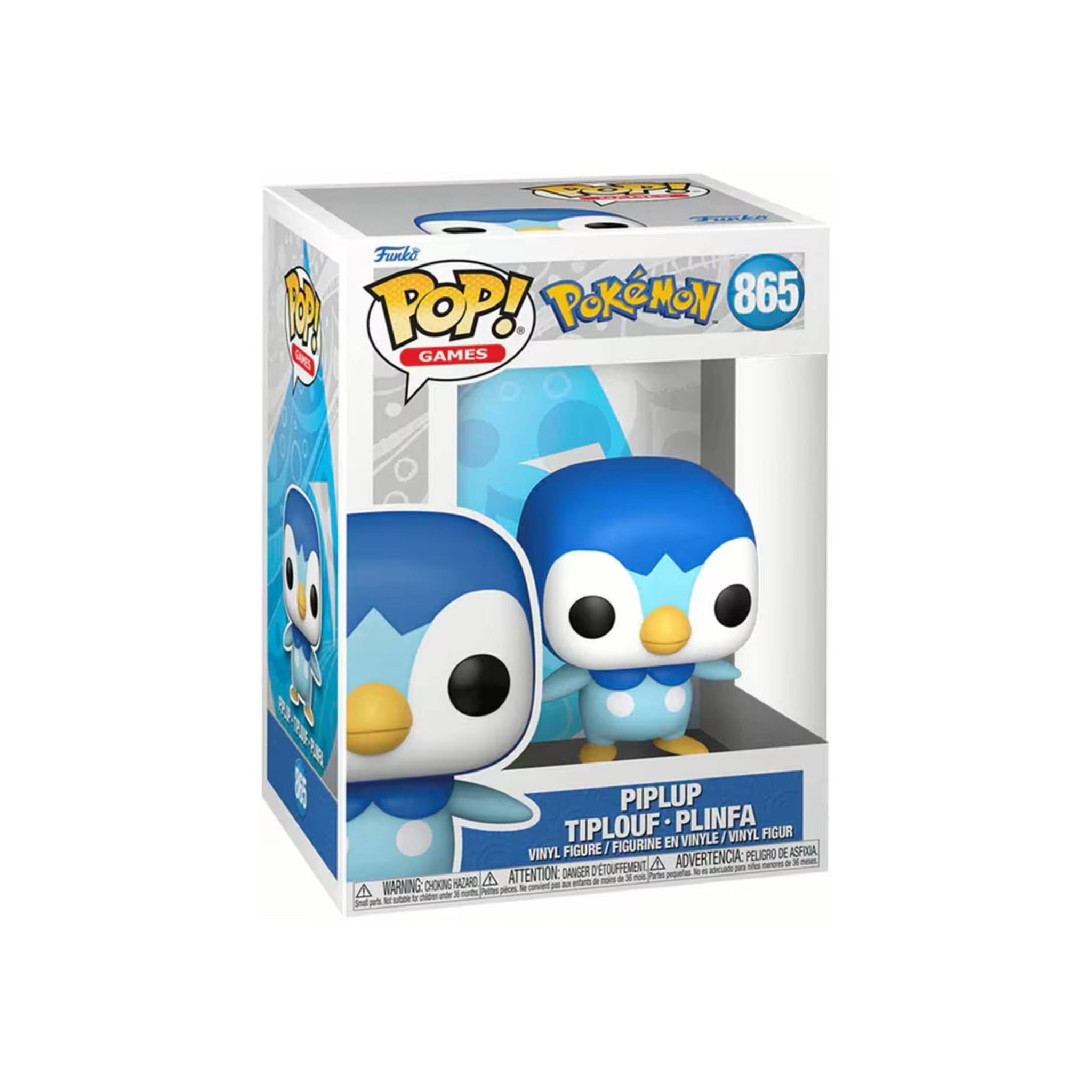Funko POP! Pokémon Piplup (865) - SparkLeaf TCG