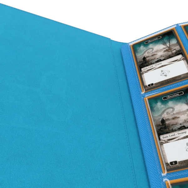 Gamegenic - Portfolio Prime Album 18 - Pocket - Blau / Weiss / Schwarz - SparkLeaf TCG