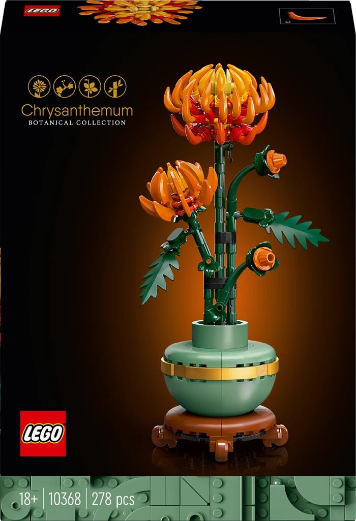 Lego Icons Chrysantheme 278 Teile - SparkLeaf TCG