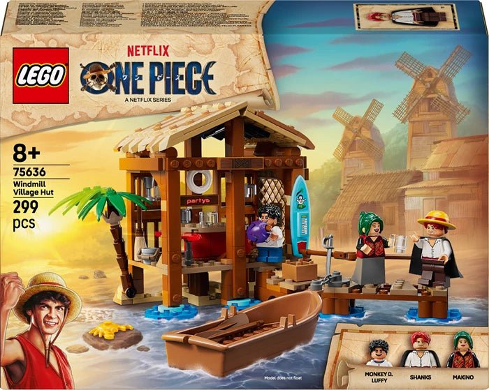 Lego One Piece Hütte im Windmühlendorf 299 Teile - SparkLeaf TCG