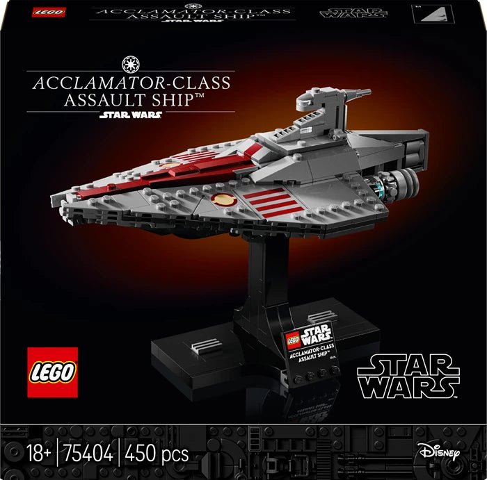 Lego Star Wars Assault Ship der Acclamator - Klasse 450 Teile - SparkLeaf TCG