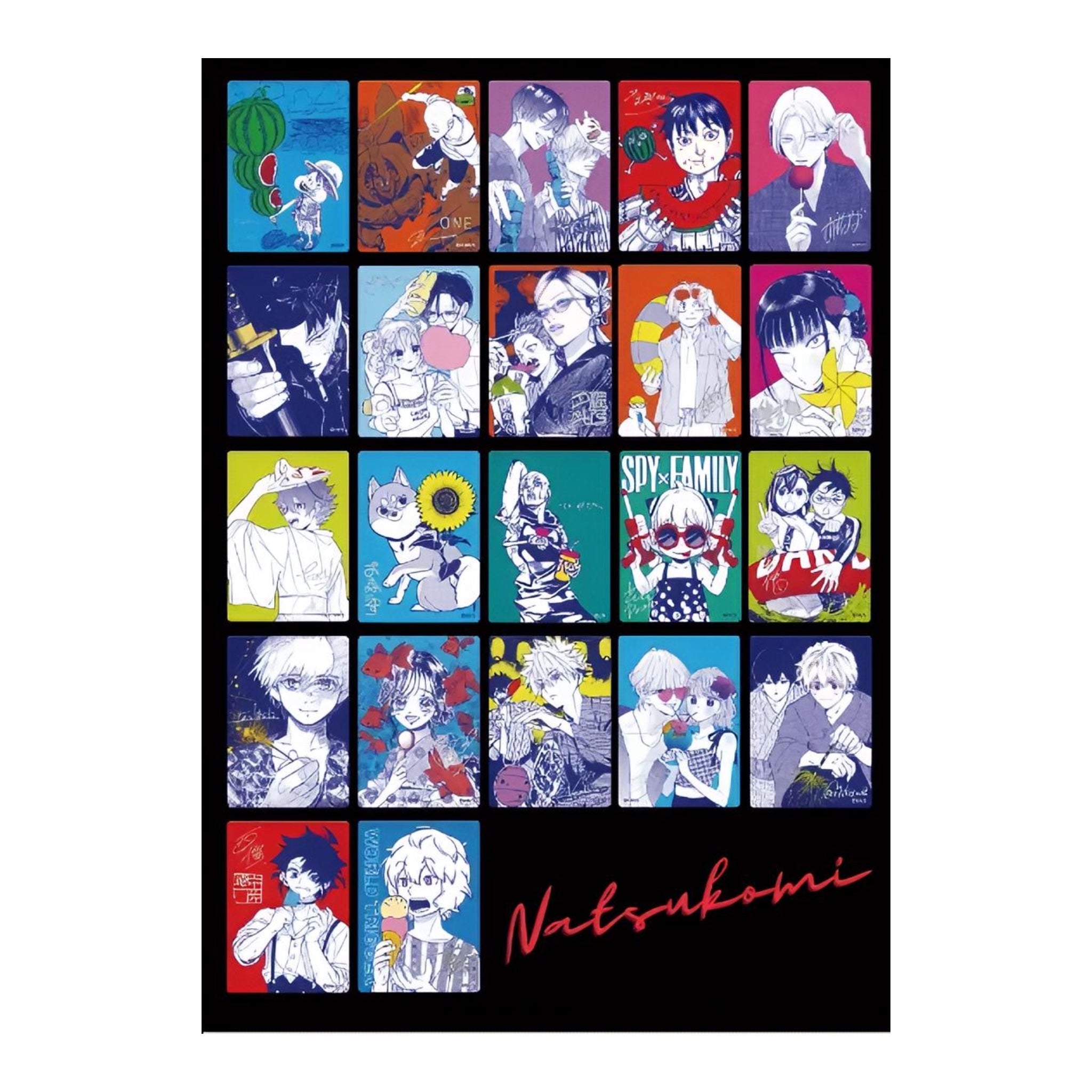One Piece Natsukomi Meta Kira Metallic Card Complete Set (22 Cards) Japan Exclusive Promo - SparkLeaf TCG