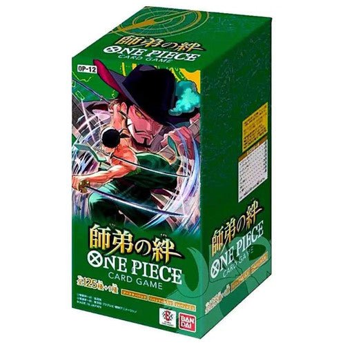 One Piece The Bond of Master and Disciple OP - 12 Booster Display - SparkLeaf TCG