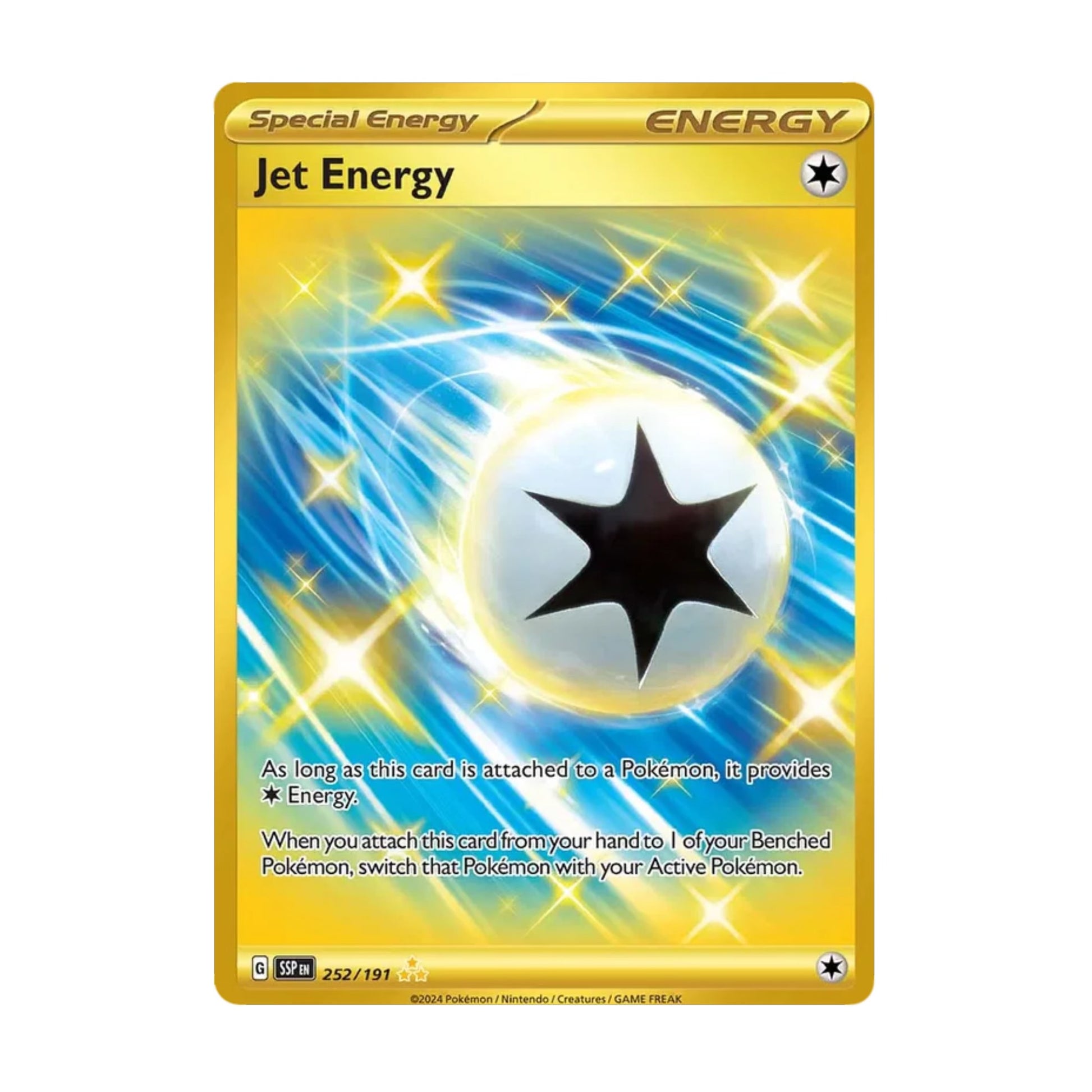 Jet Energy 252/191 Surging Sparks UR - SparkLeaf TCG