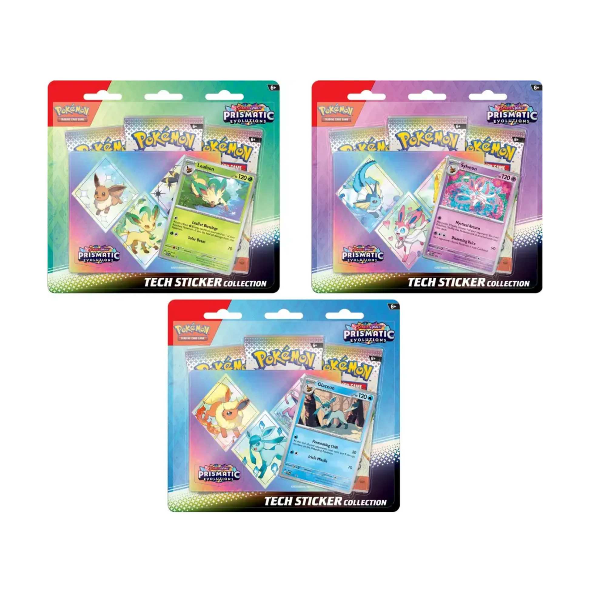 [Pre-Order] Pokémon - Prismatic Evolutions Tech Sticker Collection - EN - SparkLeaf TCG