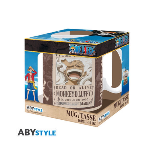 [Pre-Order] One Piece Mug (460ml) - Luffy Wanted - SparkLeaf TCG