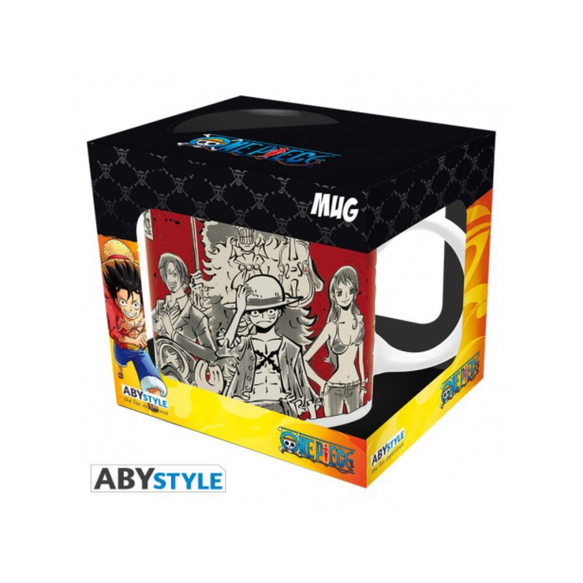 One Piece Mug - Luffy's crew japanese style - SparkLeaf TCG