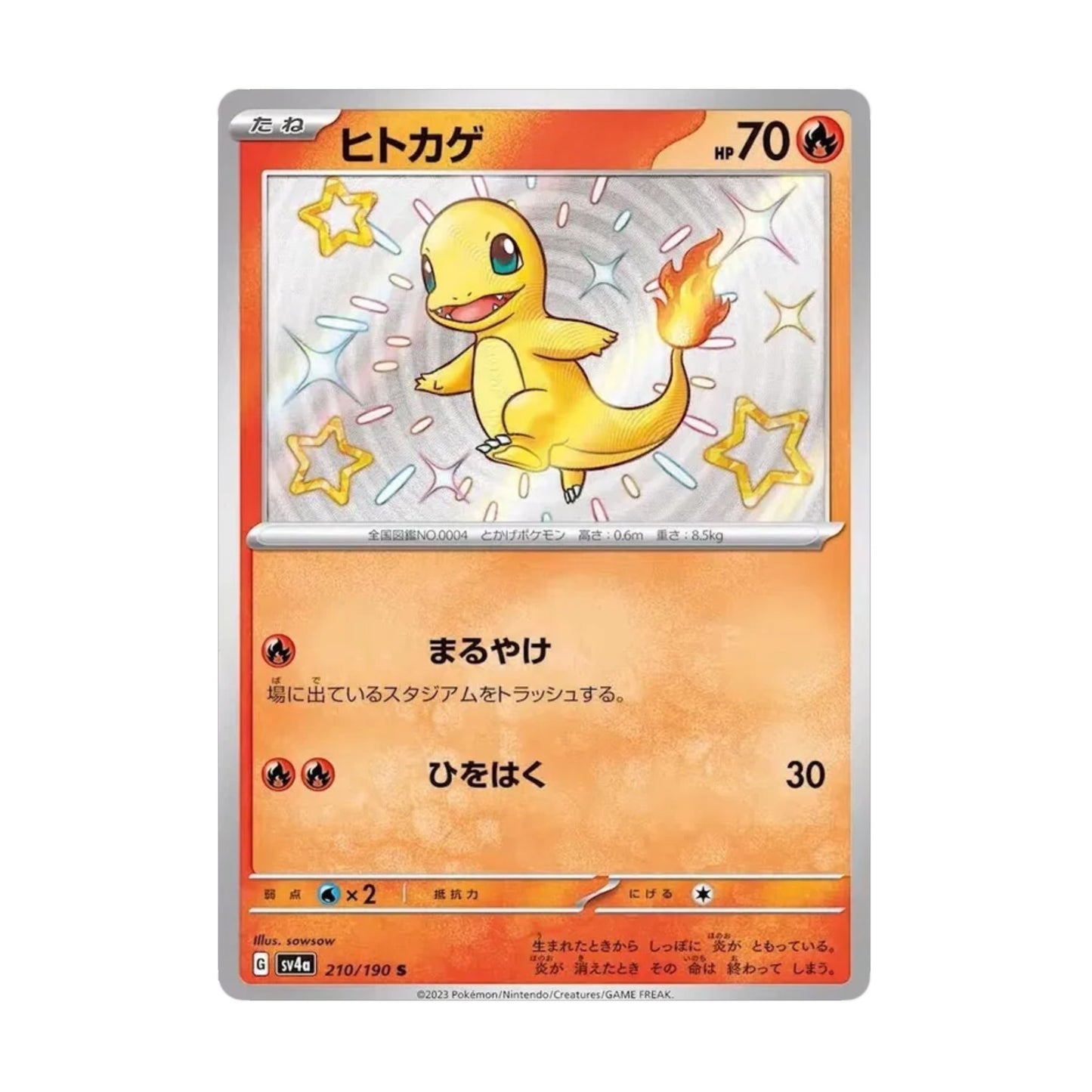 Charmander 210/190 Shiny Treasure ex S (Shiny) - SparkLeaf TCG