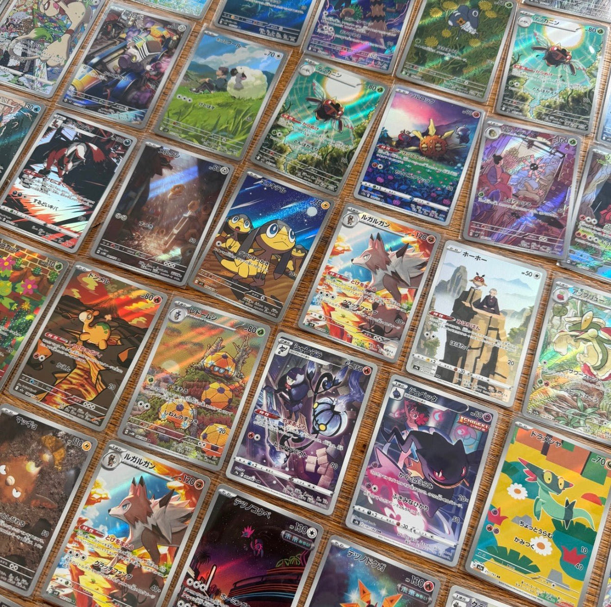 Pokémon 100x Art Rare (AR) & CHR Cards Japanese Lot 2 - SparkLeaf TCG