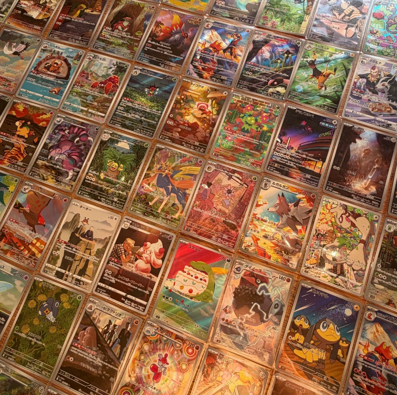 Pokémon 100x Art Rare (AR) & CHR Cards Japanese Lot - SparkLeaf TCG
